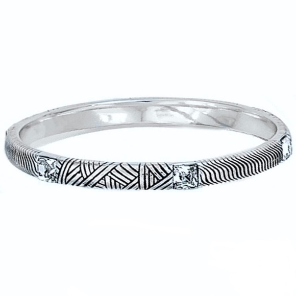 Brighton Jewelry - {Brighton} Acoma silver bangle